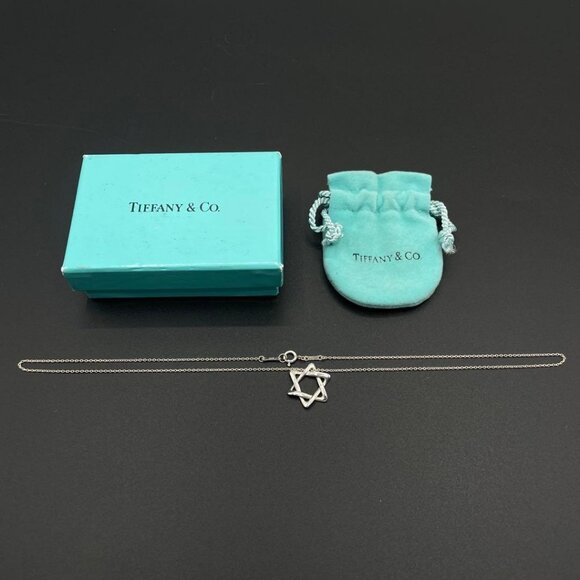 Tiffany & Co Tiffany & Co Star Of David Necklace Sv925 25g Silver Unisex - Picture 6 of 12